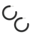 Matte Hoop Earrings [L] [Ownideal]