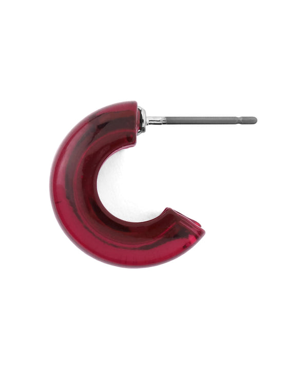 クリアカラーフープピアス[Ownideal]