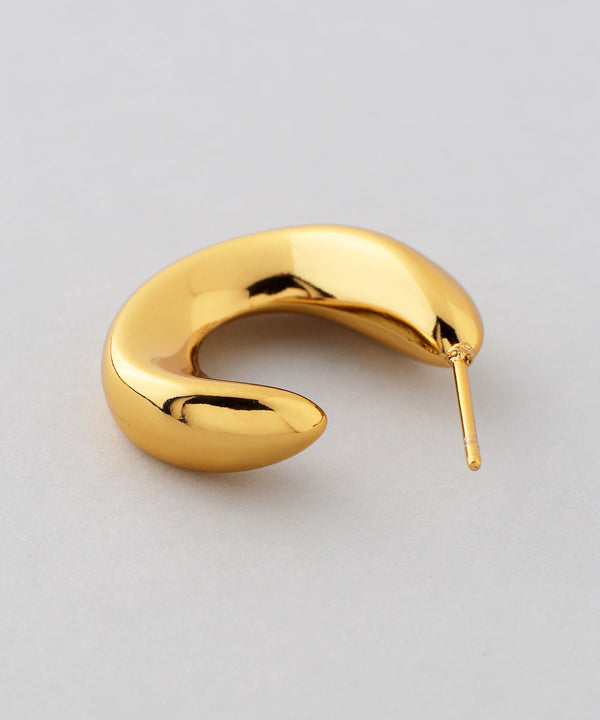 ボールドフープピアス[ステンレス][Ownideal]