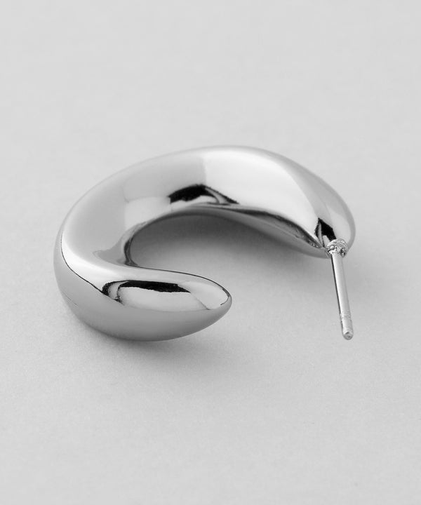 ボールドフープピアス[ステンレス][Ownideal]