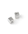 Shell Square Earrings [Stainless Steel] [Ownideal]