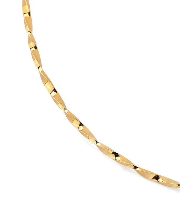 [SANPO ONLINE Exclusive] Twisted Line Metal Neck Choker