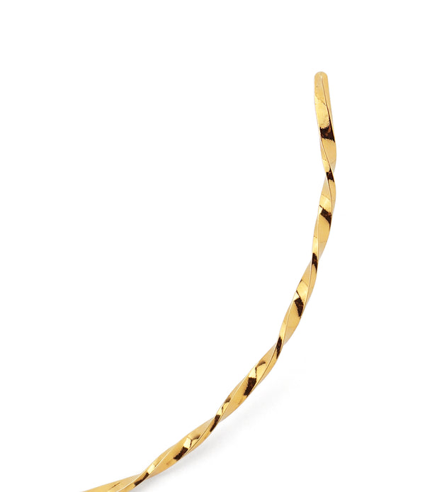 [SANPO ONLINE Exclusive] Twisted Line Metal Neck Choker