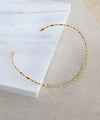 [SANPO ONLINE Exclusive] Twisted Line Metal Neck Choker