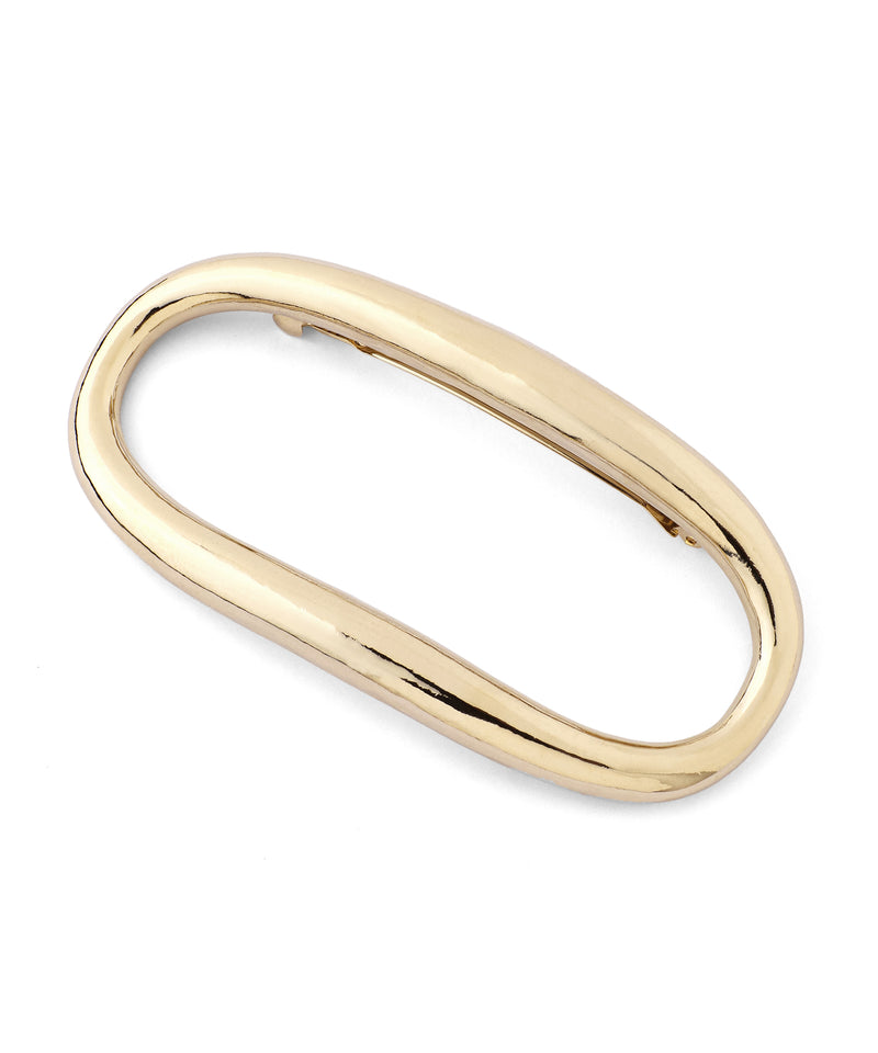 Oval Line Barrette