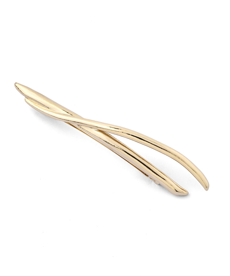 Cross Line Barrette