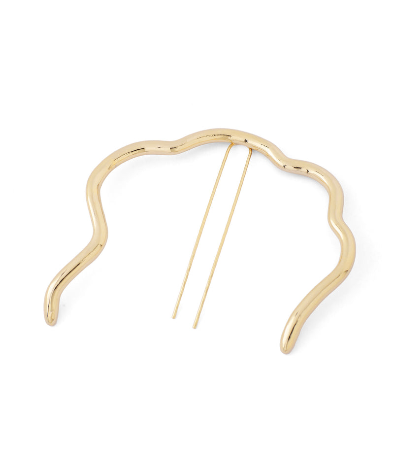 Wave Line Metal Comb