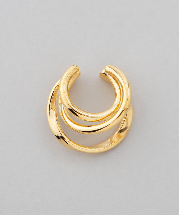 ツイストボリュームイヤーカフ[UMU][Ownideal]