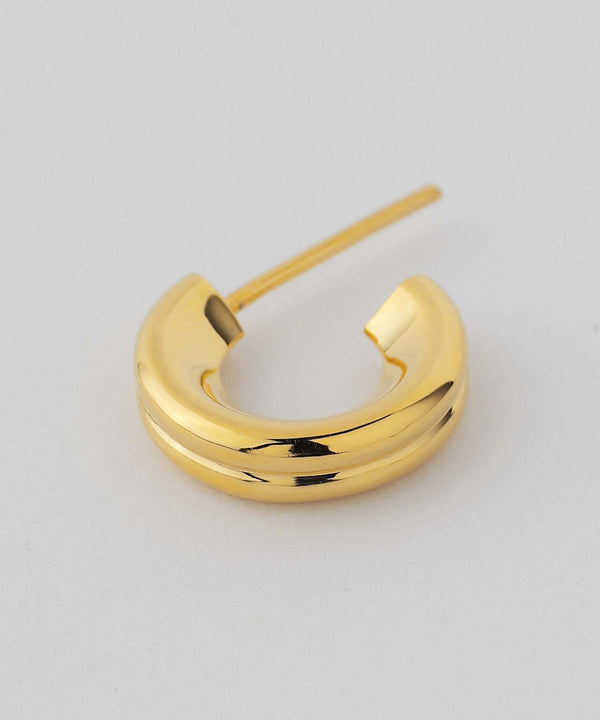 ハートフープピアス[Object hoop-stainless-][UMU]