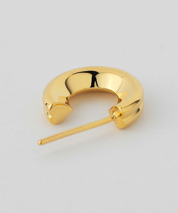 ハートフープピアス[Object hoop-stainless-][UMU]