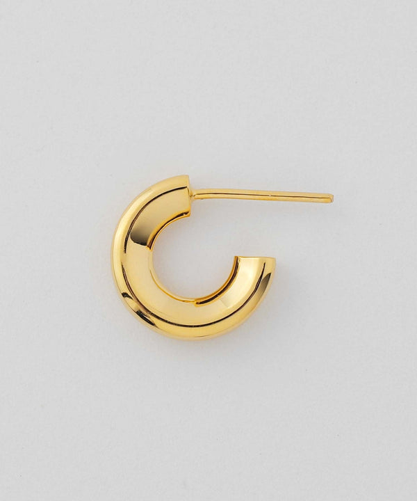 ハートフープピアス[Object hoop-stainless-][UMU]