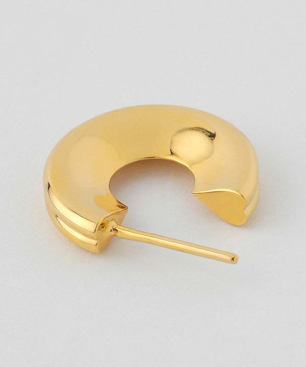 スリムハートフープピアス[Object hoop-stainless-][UMU]