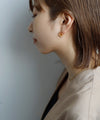 スリムハートフープピアス[Object hoop-stainless-][UMU]