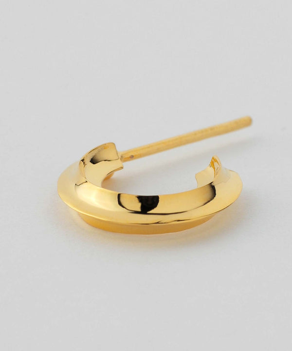 ダイヤフープピアス[Object hoop-stainless-][UMU]