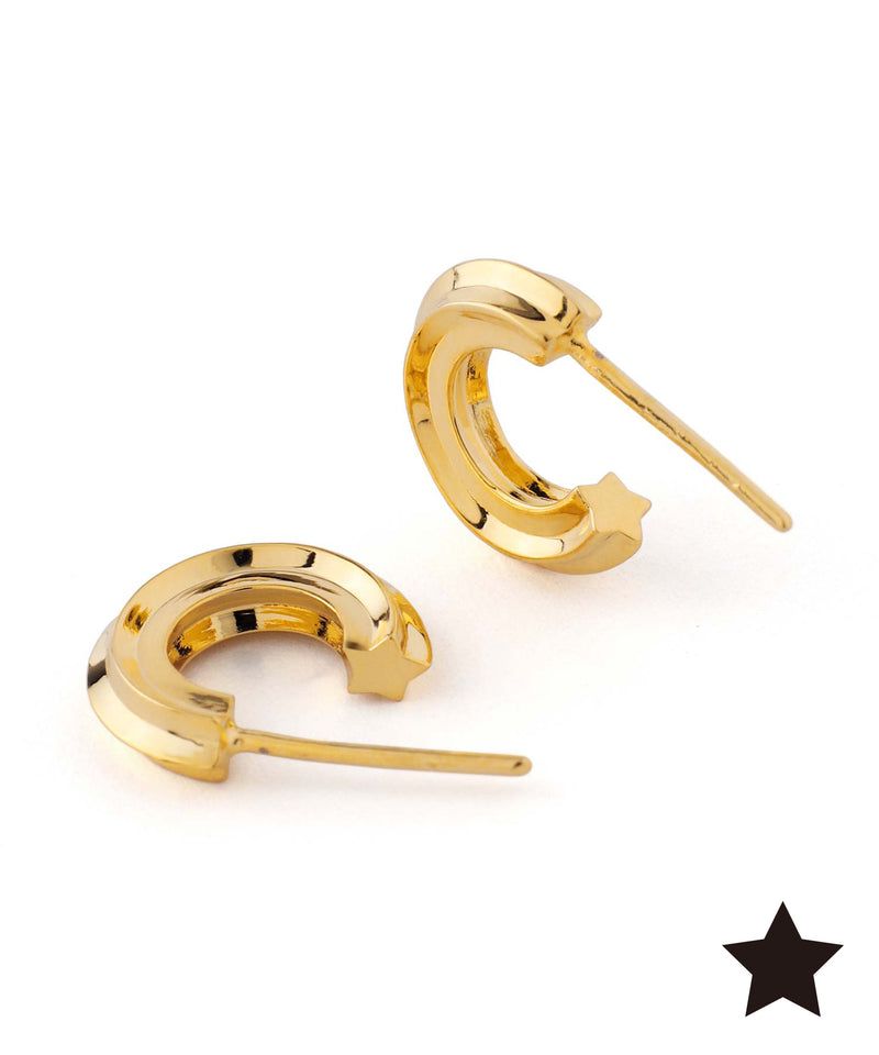 スターフープピアス[Object hoop-stainless-][UMU]