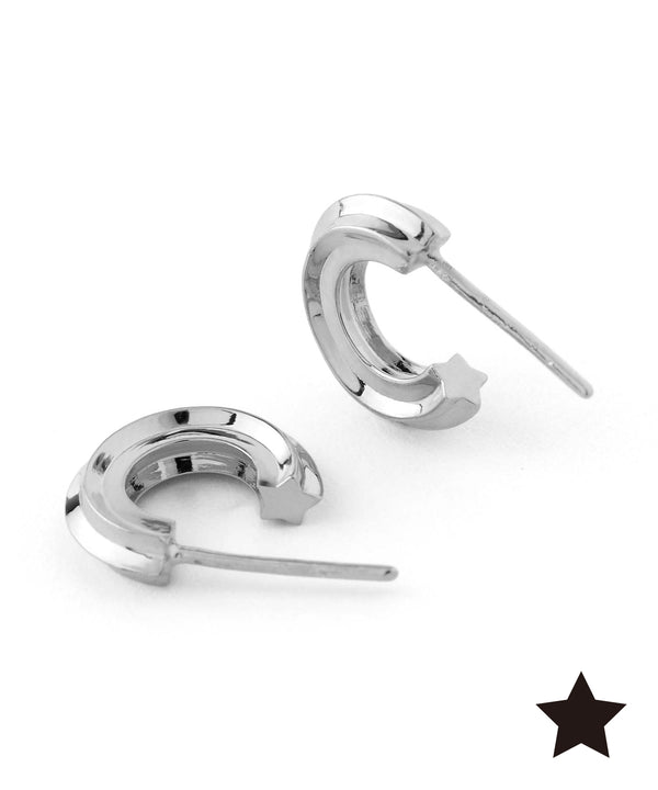 スターフープピアス[Object hoop-stainless-][UMU]
