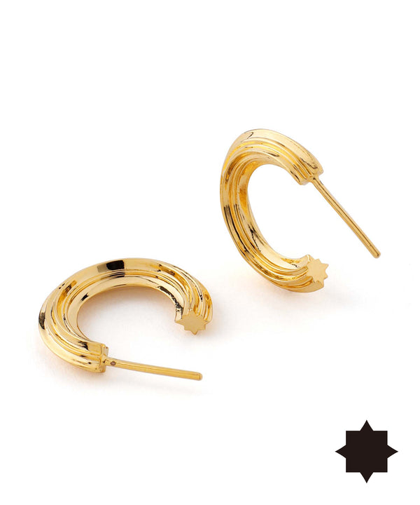 mimi33】スターフープピアス[ステンレス][UMU]｜SANPO ONLINE(サンポー