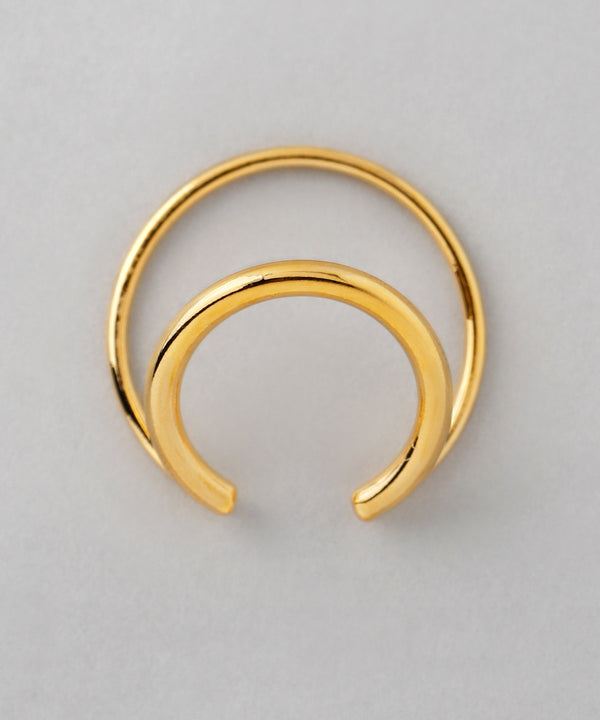 パール×フープセットピアス[UMU][Sheerchic]