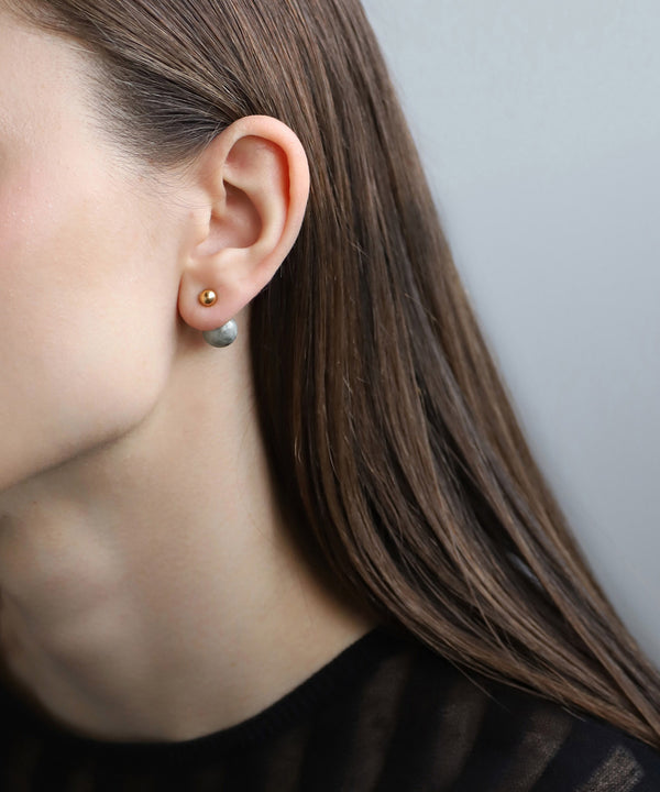 天然石2WAYピアス[ステンレス][Basic]