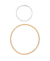 コンビカラー2WAYフープピアス[ステンレス][UMU][Sheerchic]