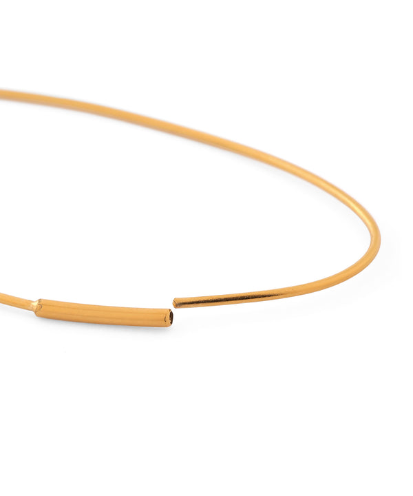 コンビカラー2WAYフープピアス[ステンレス][UMU][Sheerchic]