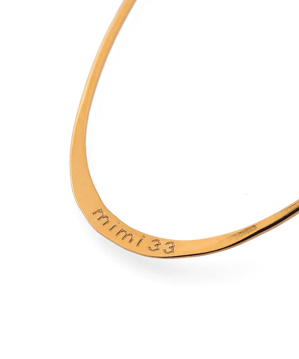 コンビカラー2WAYフープピアス[ステンレス][UMU][Sheerchic]