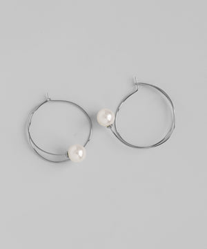 パールアシメフープアピス[ステンレス][UMU][Sheerchic]