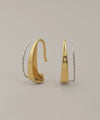 コンビカラーフックピアス[サージカルステンレス][UMU][Sheerchic]