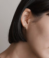 コンビカラーサークルピアス[サージカルステンレス][UMU][Sheerchic]
