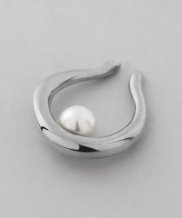 Pearl Ear Cuff [Stainless Steel] [Basic]