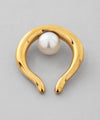 Pearl Ear Cuff [Stainless Steel] [Basic]