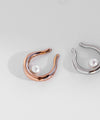 Pearl Ear Cuff [Stainless Steel] [Basic]