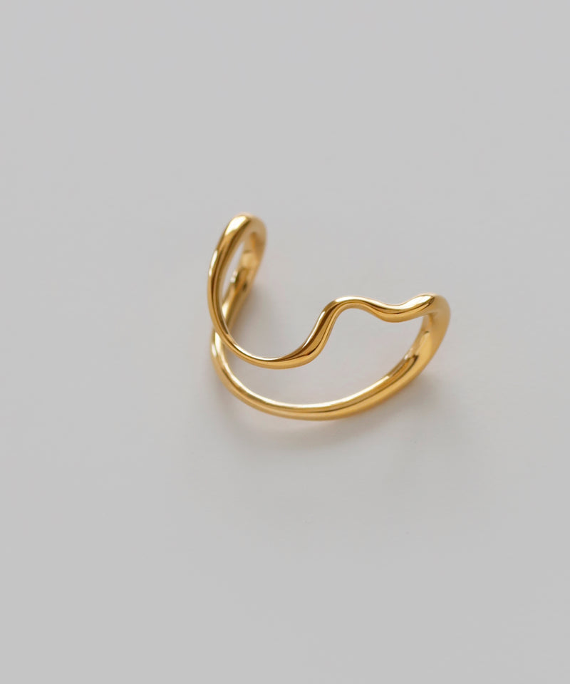 Nuance Line Ear Cuff [Surgical Stainless Steel] [Ownideal]