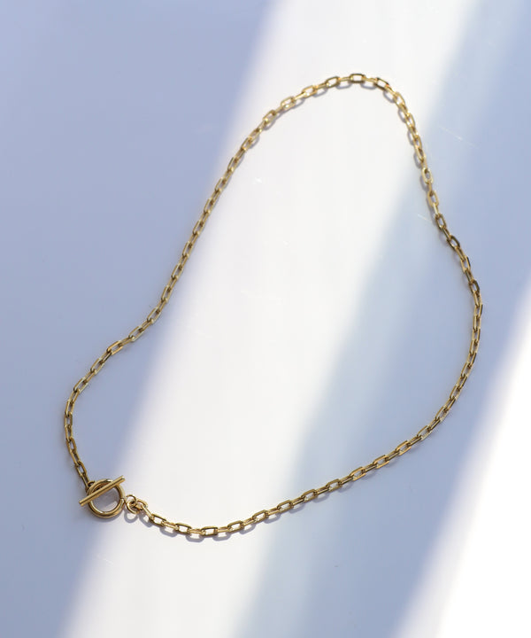 Chain Mantel Necklace [Stainless Steel] [Ownideal]