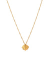 Shell motif necklace [Surgical stainless steel] [Basic]