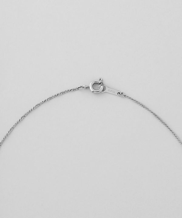 Shell motif necklace [Surgical stainless steel] [Basic]