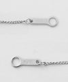Shell motif necklace [Surgical stainless steel] [Basic]