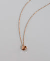 Shell motif necklace [Surgical stainless steel] [Basic]