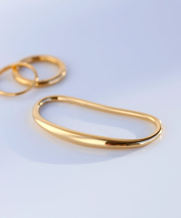 mimi33】【ステンレスIP】ダブルフィンガーリング[Basic]｜SANPO