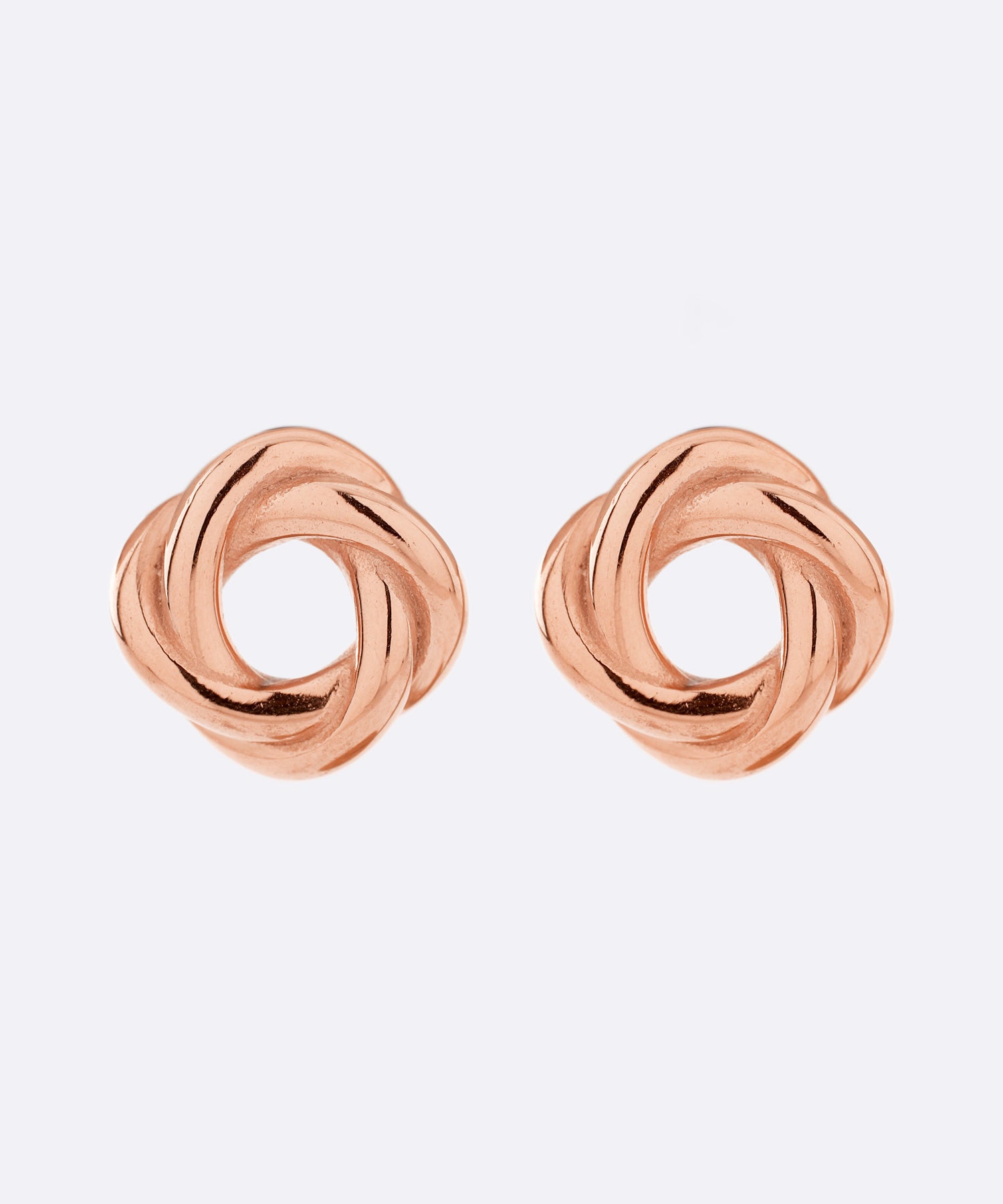 mimi33】【ステンレスIP】ツイストサークルピアス[Basic]｜アネモネ