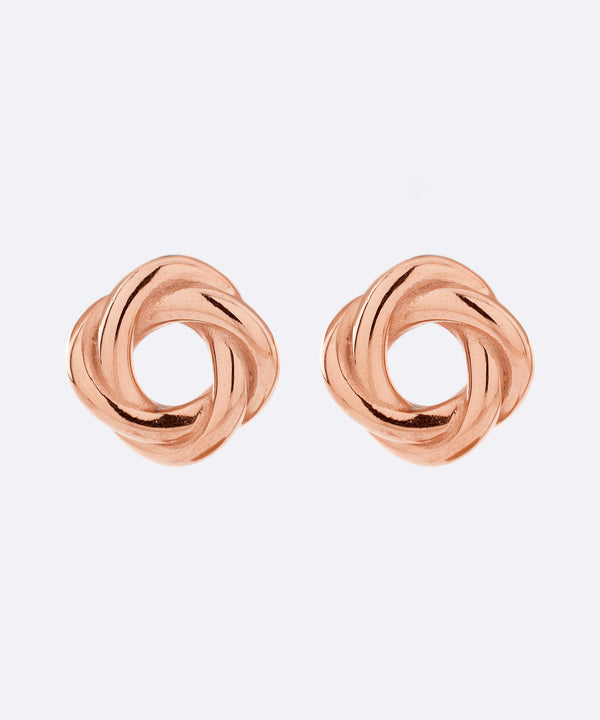 ツイストサークルピアス[サージカルステンレス][Basic]