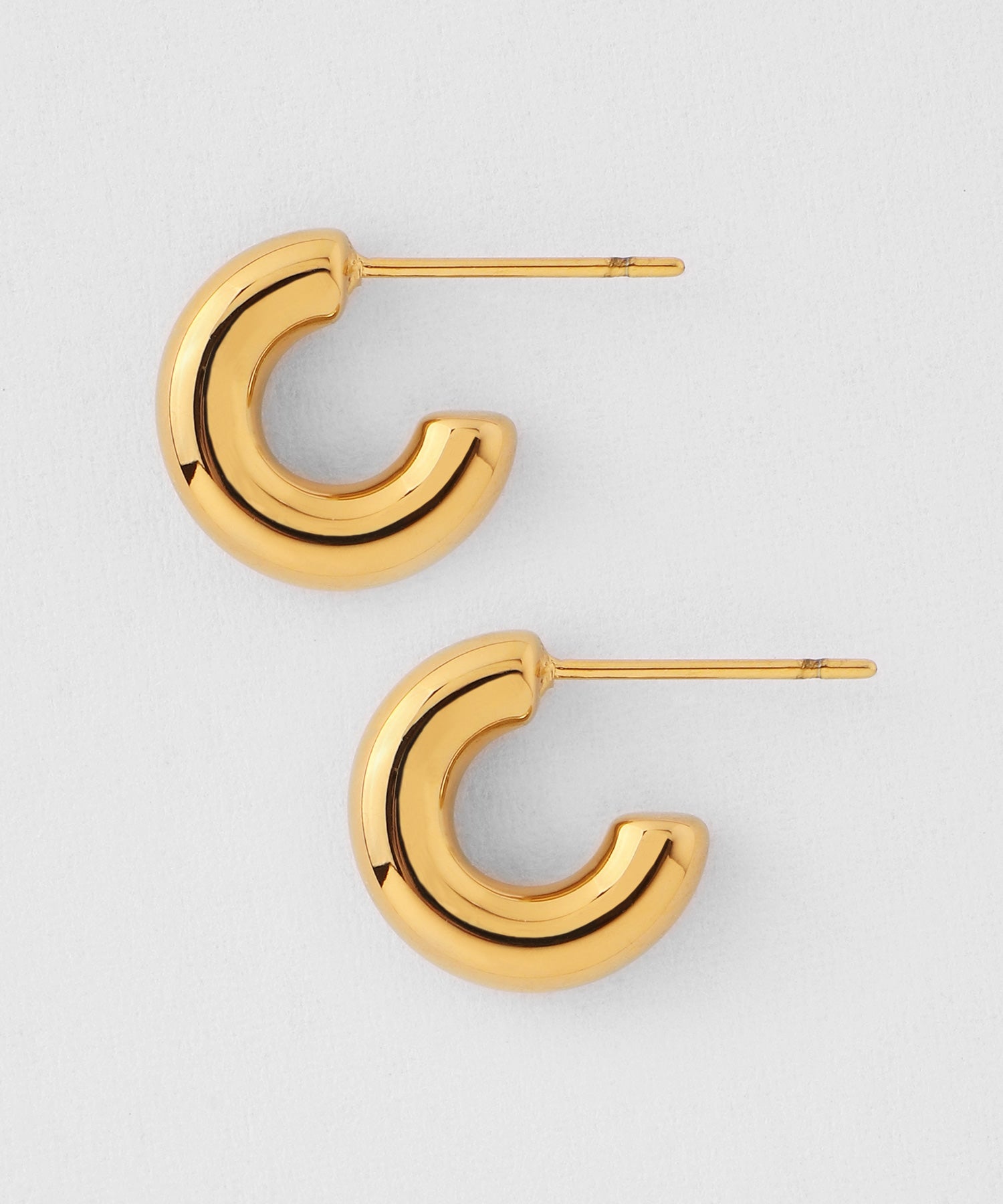 mimi33】【ステンレスIP】フープピアス[M][Basic]｜SANPO ONLINE