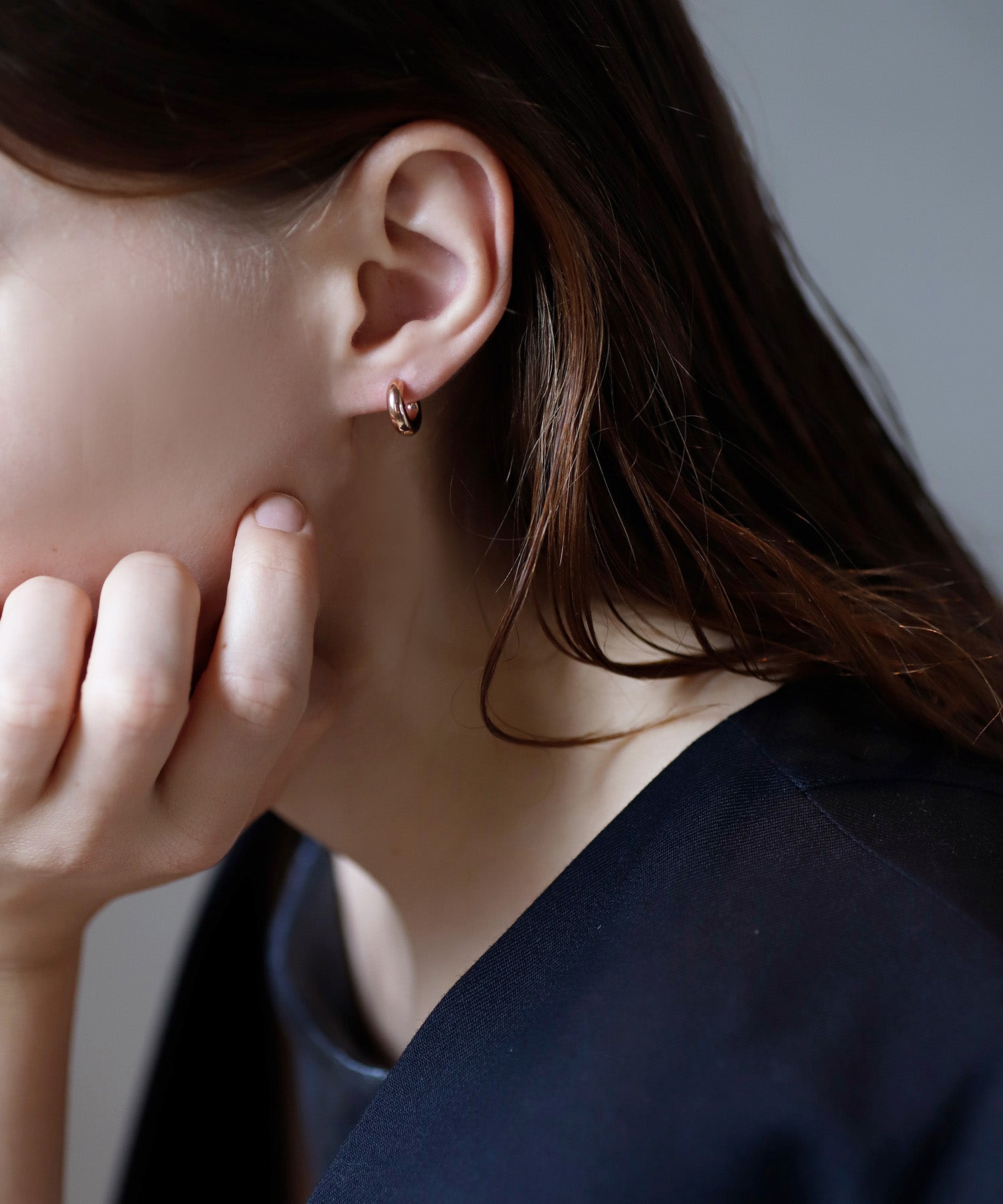 mimi33】【ステンレスIP】フープピアス[M][Basic]｜SANPO ONLINE