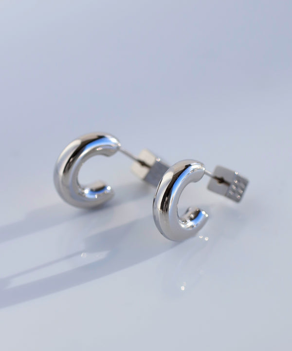 フープピアス[M][ステンレス][Basic]
