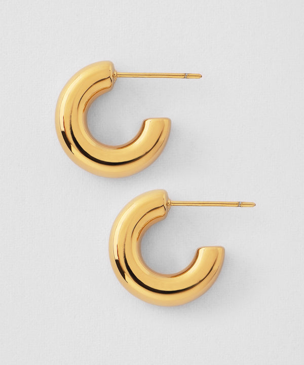 フープピアス[L][ステンレス][Basic]