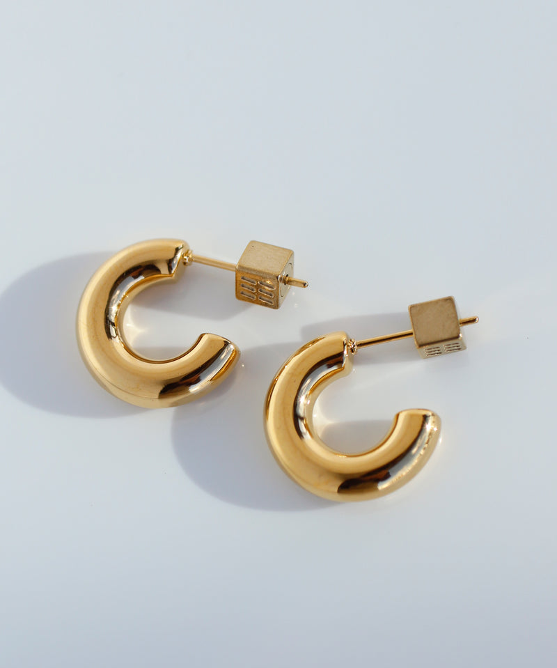 フープピアス[L][ステンレス][Basic]