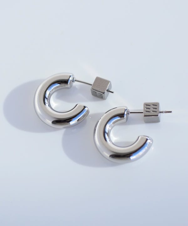 フープピアス[L][ステンレス][Basic]