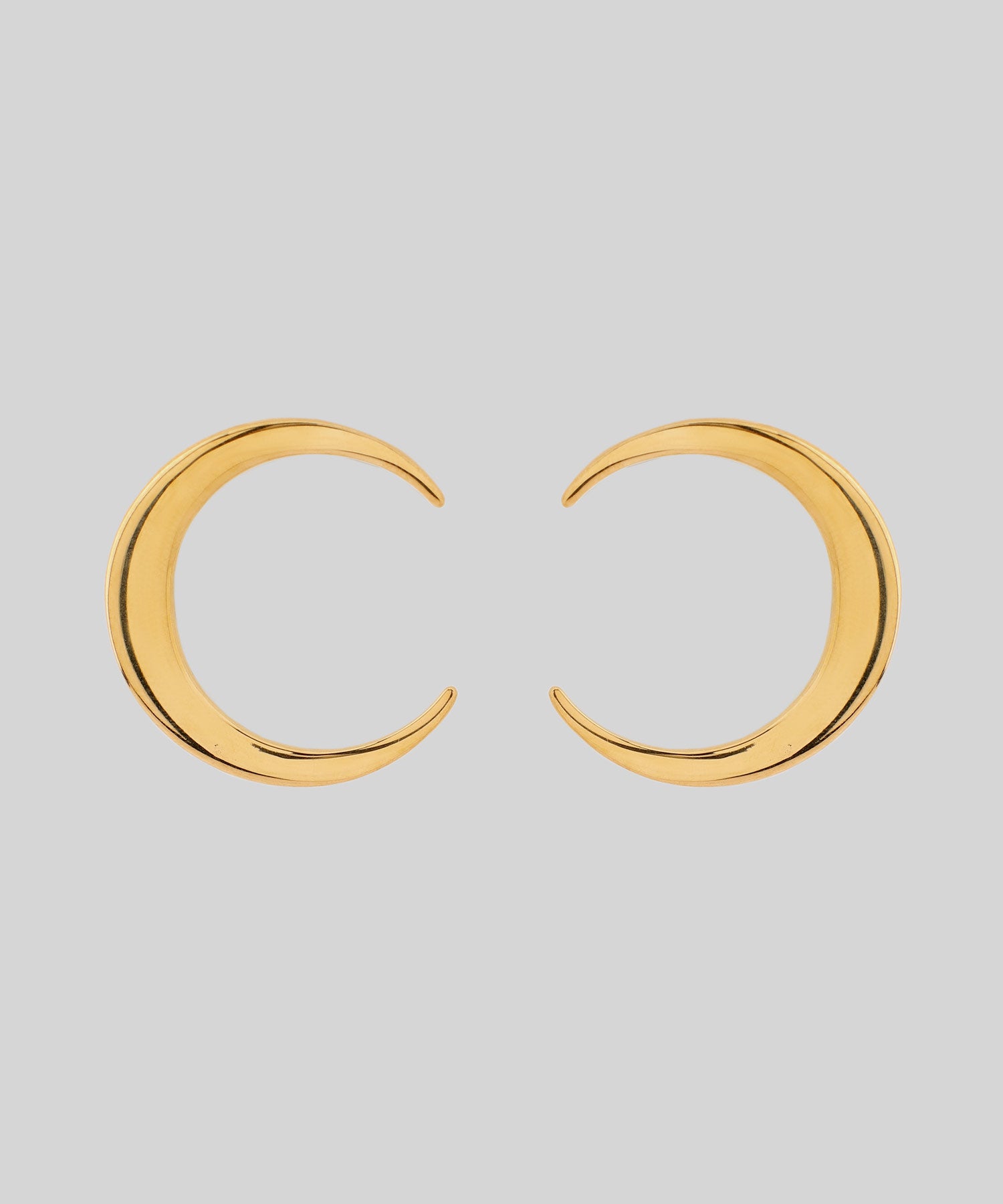 mimi33】【ステンレスIP】ムーンピアス[Ownideal]｜アネモネ