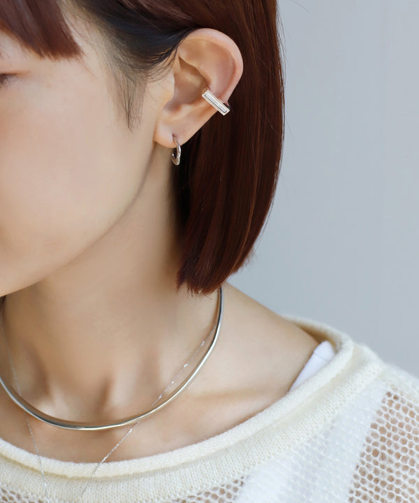 ニュアンスフープピアス[S][サージカルステンレス][Basic]