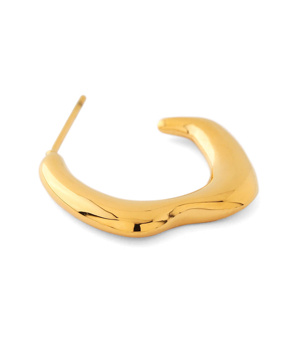 ニュアンスフープピアス[M][サージカルステンレス][Basic]